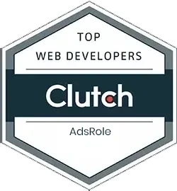 Clutch top digital marketing agency certificate awarded to AdsRole
